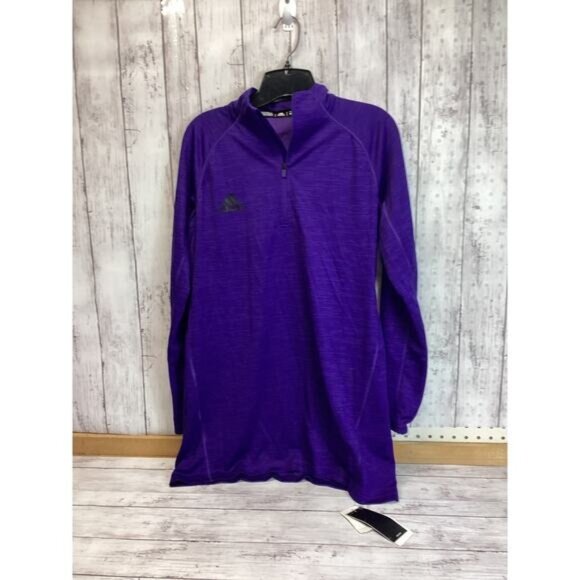 Preppy Streetwear Coquette Utility Adidas Men Sweatshirt Size MT Purple - Picture 1 of 5
